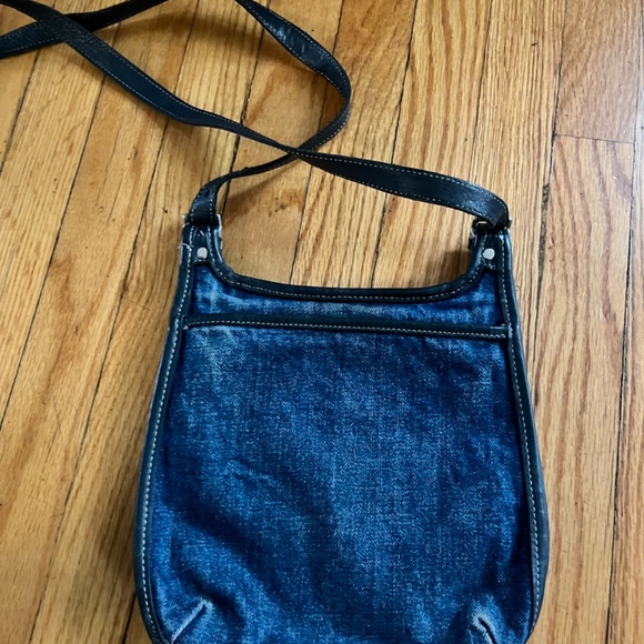 Vintage Coach 8114 USA Crossbody Bag | Hippie Canvas Denim & Leather, Rare - Picture 6 of 6